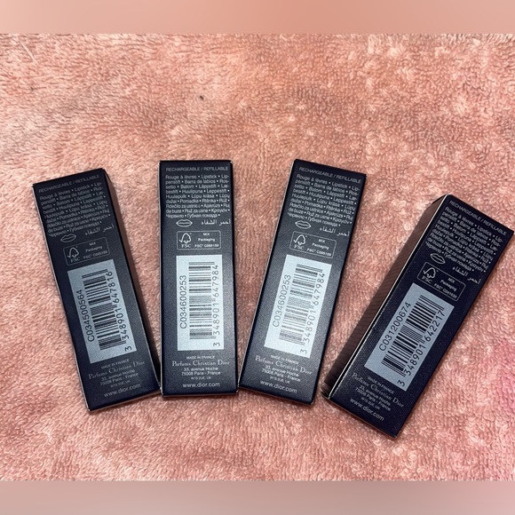 Dior rouge pack of 4 lipsticks - Picture 2 of 4